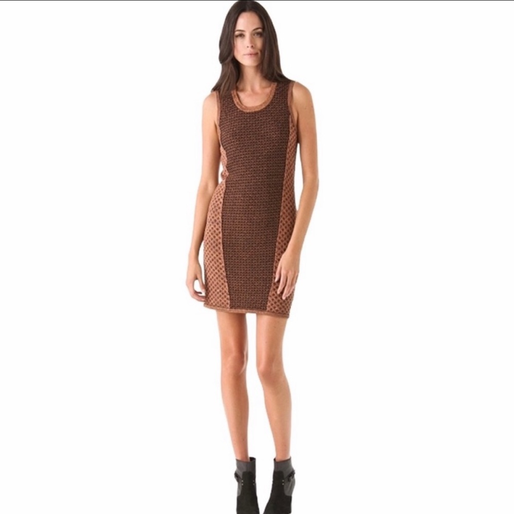 Metallic rag and bone mini dress